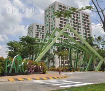 Bán căn hộ ParcSpring (68m2, 2PN, 1WC, balcon, sổ hồng). LH 0903824249