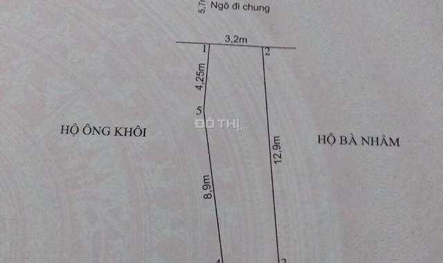 Bán đất tại đường Hùng Duệ Vương, P Thượng Lý, Hồng Bàng, Hải Phòng diện tích 44m2, giá 1.32 tỷ