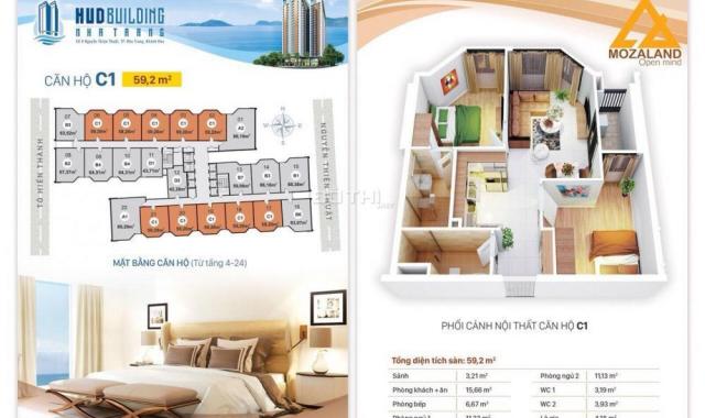 Chung cư Hud Building Nha Trang cất nóc ngày 25/4, liên hệ để được xem nhà mẫu