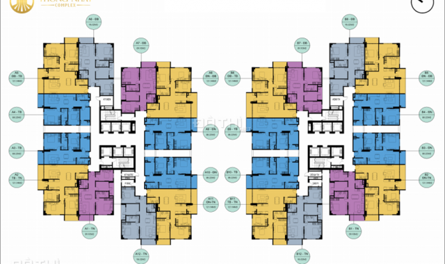 Thống Nhất Complex - Bảng hàng ngoại giao căn tầng đẹp 06, 08