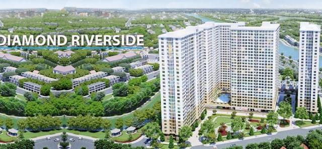 Tổng hợp 17 căn shophouse 2 block trung tâm Diamond Riverside, Cosaco, Vietinbank, CII, 0932614079