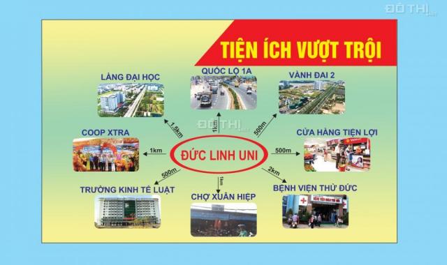 Đất nền dự án Linh Xuân, Thủ Đức, 50m2, SHR, hạ tầng hoàn chỉnh, ngân hàng hỗ trợ 60%