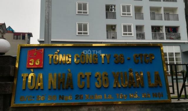 Cho thuê căn hộ CT36 Xuân La, Bộ Quốc Phòng, chỉ 7 triệu/tháng