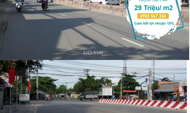 Bán đất tại đường Huỳnh Tấn Phát, xã Phú Xuân, Nhà Bè, Hồ Chí Minh. DT 100m2, giá 1 cây vàng/m2