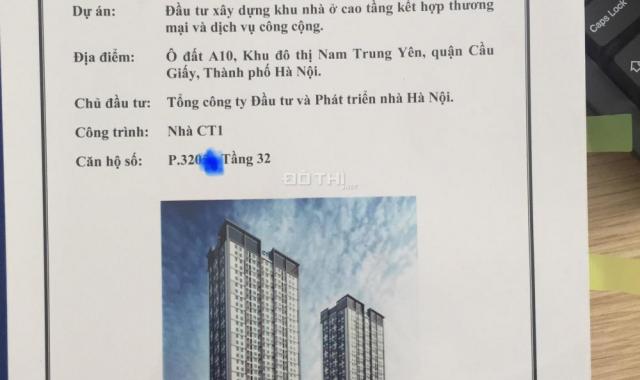 Thu hồi vốn tôi muốn bán lại 2 căn hộ (2PN và 3PN) ở chung cư A10 Nam Trung Yên, Cầu Giấy