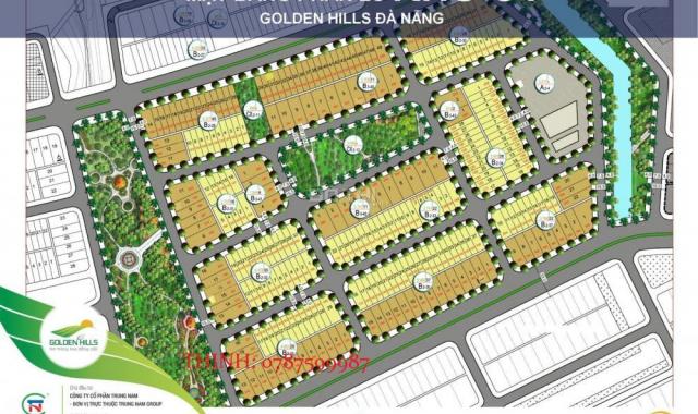 Bán đất nền dự án tại dự án Golden Hills City, Liên Chiểu, Đà Nẵng. Diện tích 120m2, giá 2.8 tỷ