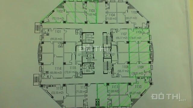 Chỉ với 1,6 tỷ sở hữu ngay căn hộ 72m2 trung tâm quận Cầu Giấy. LH 0973351259