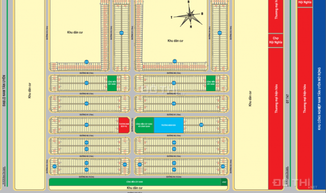 Bán đất gần KCN Nam Tân Uyên giá CĐT, CK 10 đến 15 chỉ vàng, TT dài hạn HT vay 60%, 0938505859