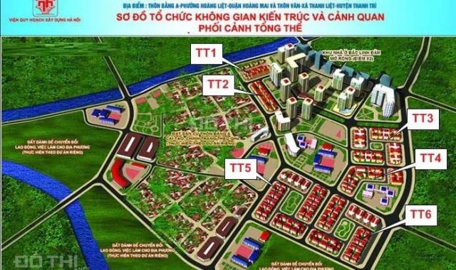 Bán ô góc số 1 thuộc TT3C biệt thự Tây Nam Linh Đàm