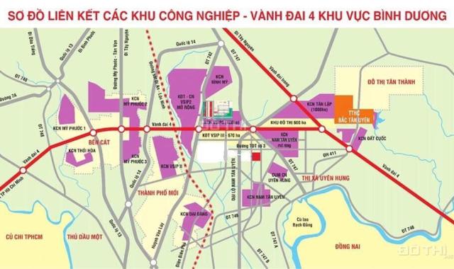 Bán đất giáp KCN VSIP 2, chợ Vĩnh Tân, xây dựng ngay, 0909 713 282