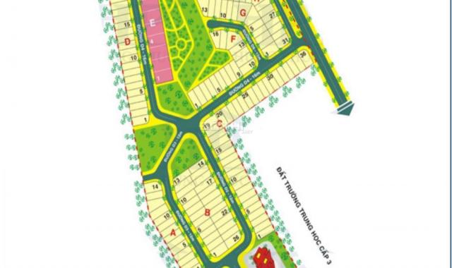 Cần bán đất nền nhà phố Cotec Phú Gia dãy A, đối diện CV, 150m2, đg 16m, 22tr/m2. 0933490505