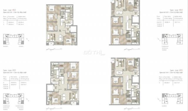 Bán căn hộ The Marq Quận 1, 4 phòng ngủ, 144m2, nội thất cao cấp 5*