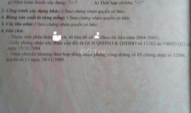 Bán gấp nhà HXH 666/16 Nguyễn Văn Quá, P. Đông Hưng Thuận, quận 12, 1 lầu, 2 PN, giá 3.3 tỷ