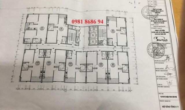 Bán căn hộ 56m2 tại dự án 24 Nguyễn Khuyến - Hà Đông giá chỉ 22tr/m2, vị trí TT, 0981 8686 94