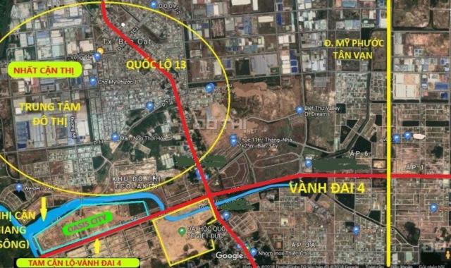 Mở bán dãy nhà phố liền kề, cạnh trường Đại học Quốc tế Bình Dương