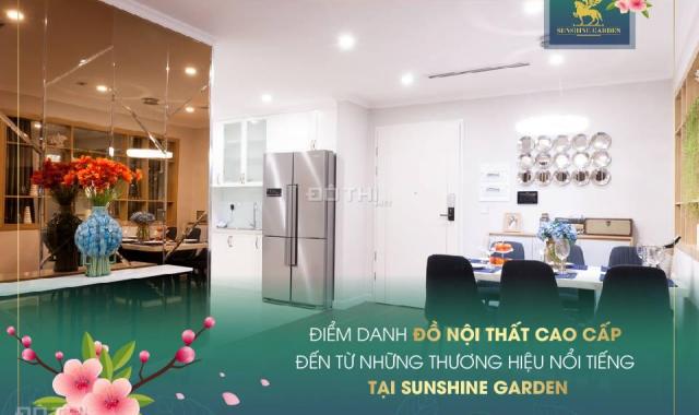 Sunshine Garden chiết khấu 8%, tặng gói nội thất 150tr, miễn phí 2 năm DV, vay 75% GTCH, LS 0%