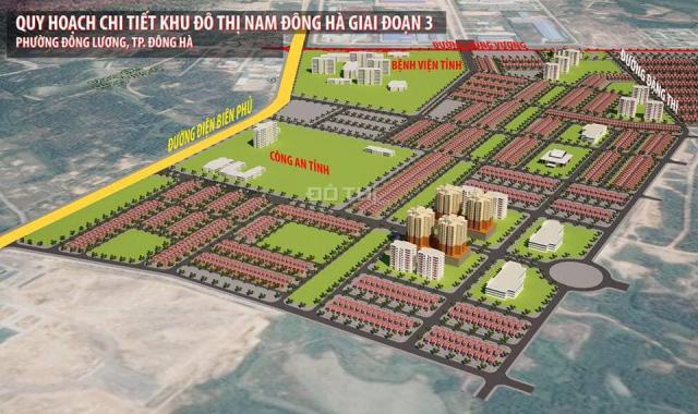 Mở bán dự án đất nền Đông Hà Center, ngay trung tâm thành phố Đông Hà, Quảng Trị, giá chỉ 7.2 tr/m2