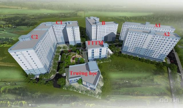 Bán gấp CH 54.5m2, 2 PN, 2 WC tại chung cư Chương Dương Home, hỗ trợ vay ngân hàng. LH: 0906855169