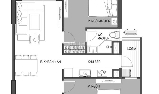 Căn 2 phòng ngủ dự án Hinode City, nội thất cao cấp, tiện ích 5*, CK 8.5%