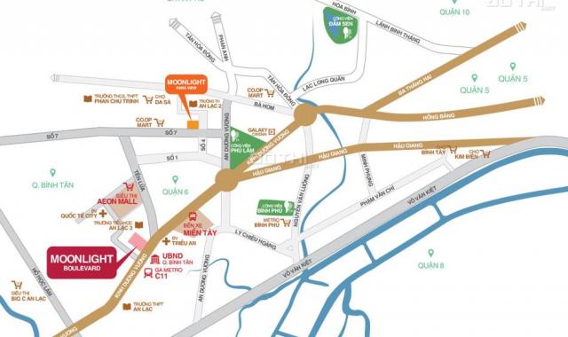 Chính chủ cần bán căn hộ Boulevard liền kề Aeon Mall quận Bình Tân