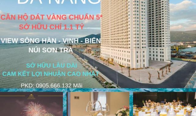 Căn hộ chuẩn 5* Golden Bay Đà Nẵng (Hòa Bình Green) giá chỉ 1,1 tỷ, LH 0905.666.132