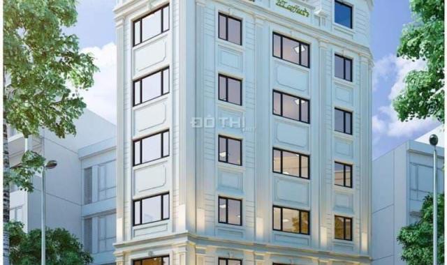 Cho thuê tòa nhà tại Hoàng Ngân gần ngã 4 Nguyễn Thị Định 75m2 x 6 tầng, 65 tr/tháng