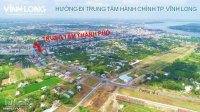 Công ty BĐS Hưng Thịnh mở bán đất nền Vĩnh Long New Town, sổ đỏ riêng từng nền. Giá 8 tr/m2