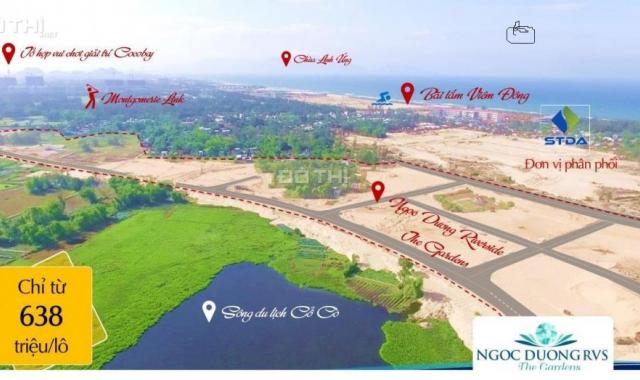 Bán đất dự án Ngọc Dương Riverside LK02-2x, giá chỉ 23tr/m2