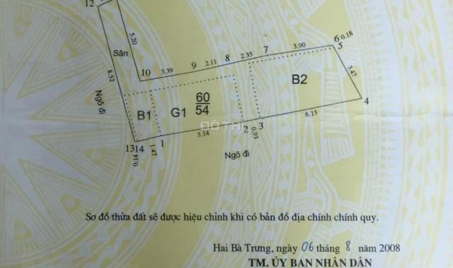 Ngân hàng phát mại nhà đất ngõ 559 Kim Ngưu, quận Hai Bà Trưng, Hà Nội