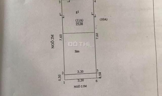 Bán nhà đất 30m2 CĐXD Trung Văn, Nam Từ Liêm lô góc hai mặt thoáng vuông đẹp - 0832.354.355