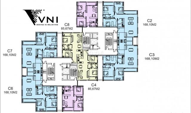 Duy nhất! Căn hộ 2PN mặt đường Võ Chí Công