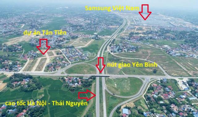 Trực tiếp chủ đầu tư đất nền Tân Tiến - Phổ Yên - 6.9 tr/m2 - 0901 55 9191