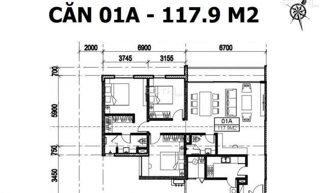 Ký HĐMB trực tiếp căn đẹp nhất dự án 95m2 - 3PN tầng đẹp. View Đông Nam. Lh 0336.991.888