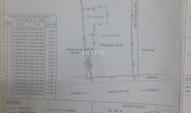 Hàng hot đất DT lớn ngay mặt tiền đường Võ Văn Kiệt, Q. 5, có GPXD 7 tầng