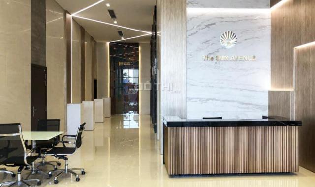 Cho thuê căn officetel The Sun Avenue, DT: 45m2, giá 13 tr/th, BP, view đẹp vị trí thuận lợi Quận 2