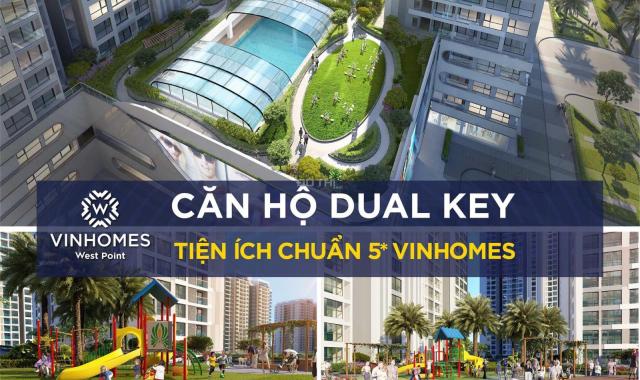 Vinhomes Phạm Hùng đầu tư 2 căn hộ 1PN, chỉ 2.8 tỷ - 65m2, CH hai chìa khóa, dual key 0936122125