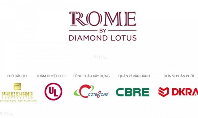 Kiệt tác căn hộ phong cách di sản của thành Rome Sài Gòn, Rome Diamond Lotus