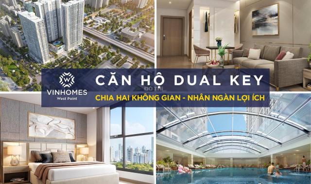 Vinhomes West Point Phạm Hùng, CH hai chìa khóa, 3PN cho 2 thế hệ 94.4m2, chỉ 3.966 tỷ. 0936122125