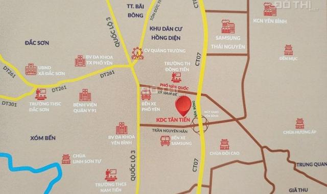 Bán đất nền khu dân cư Tân Tiến - cửa ngõ thị xã Phổ Yên - 0901 55 9191