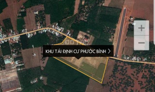 Cần bán gấp lô đất 400m2 thổ cư sẵn 300m2 ngay khu chợ tái định cư xã Phước Bình