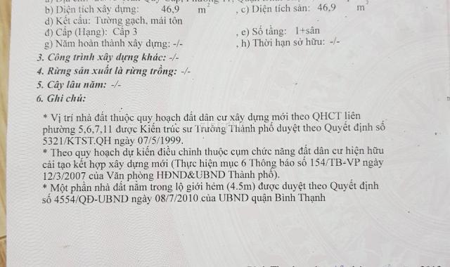 Đi định cư nước ngoài bán gấp nhà Trần Quý Cáp, Bình Thạnh. Giá 5 tỷ - 0929284427