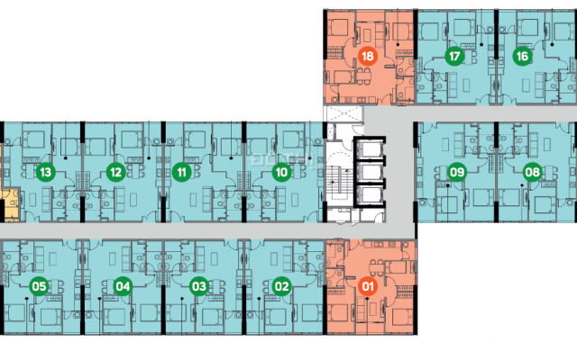 Bán CH Quận 9, 73m2, 2PN, 2WC, giá rẻ nhất khu vực 25,4 tr/m2, nhận nhà cuối 2019. 0938751386