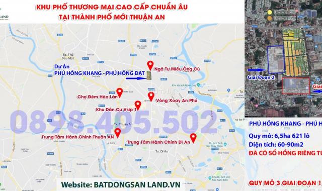 Đất thành phố Thuận An Bình Dương, tài chính chỉ từ 500 tr - 700 triệu tại đây, tham khảo ngay
