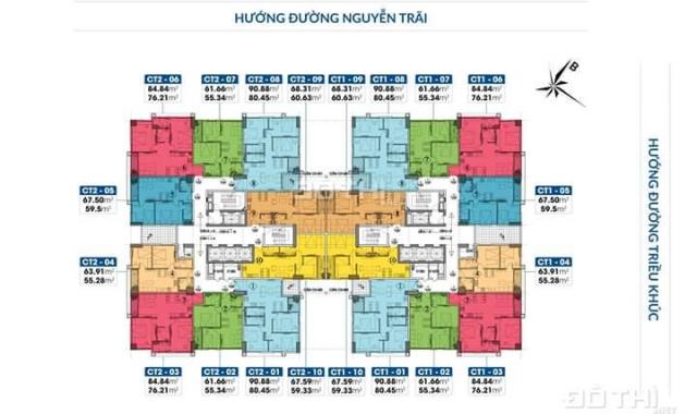Bán căn hộ trung tâm quận Thanh Xuân, giá chỉ từ 1,7 tỷ, căn 2 phòng ngủ có nội thất