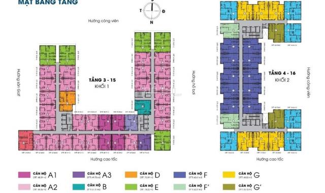 Bán căn hộ Sky 9, Đường Liên Phường, Quận 9, DT 45m2, giá 950tr. LH 0909 113 585