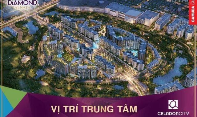 Bán căn Diamond Alnata 3pn view Aeon Mall Tân Phú, dự án Celadon City, 0909428180