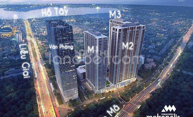 Bán căn 2 pn Metropolis 29 Liễu Giai, M3-XX08, 78,42m2