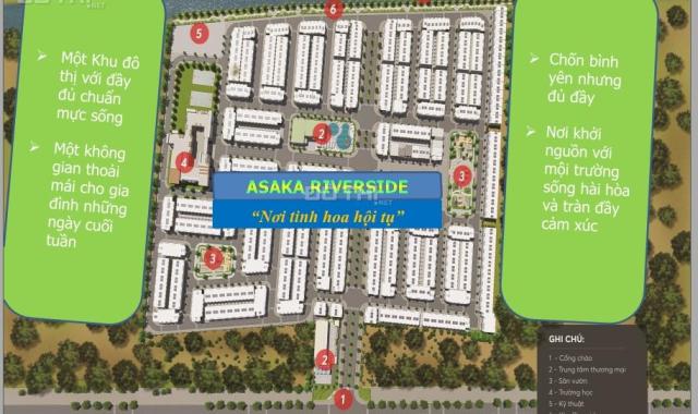Chính thức công bố dự án khu dân cư Asaka Bến Lức Long An, pháp lý hoàn chỉnh. LH 0938677909