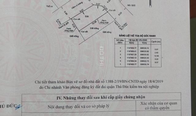 Lô góc 2 mặt tiền ngay Phạm Văn Đồng và Gigamall