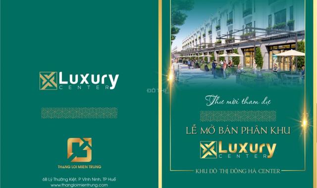 Tặng thiệp mời quý khách tham gia mở bán dự án 5 sao Đông Hà Luxury tại miền trung
